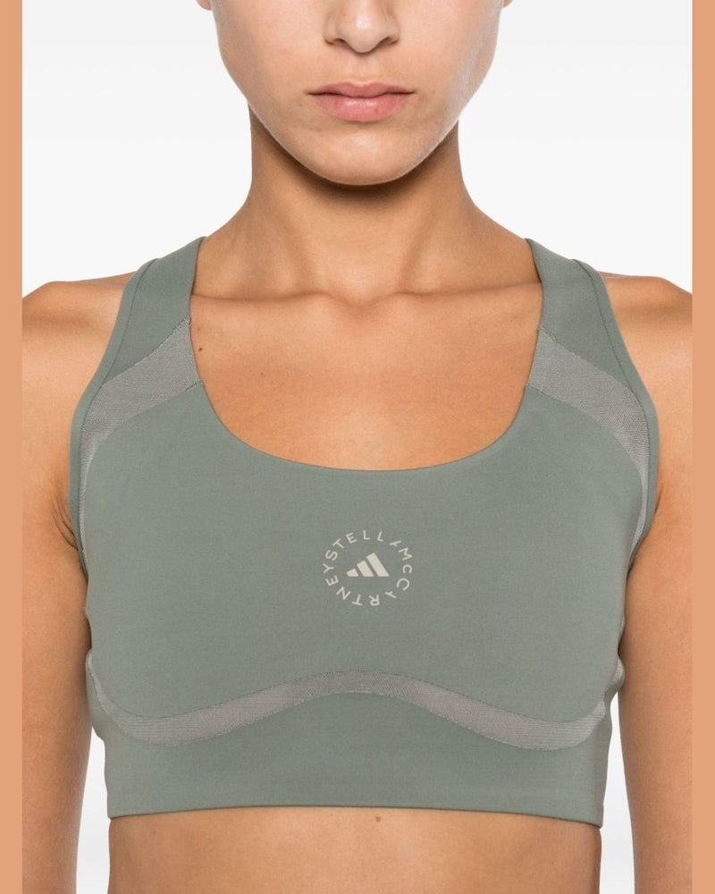 Adidas By Stella Mccartney Green Bra Glam Steals