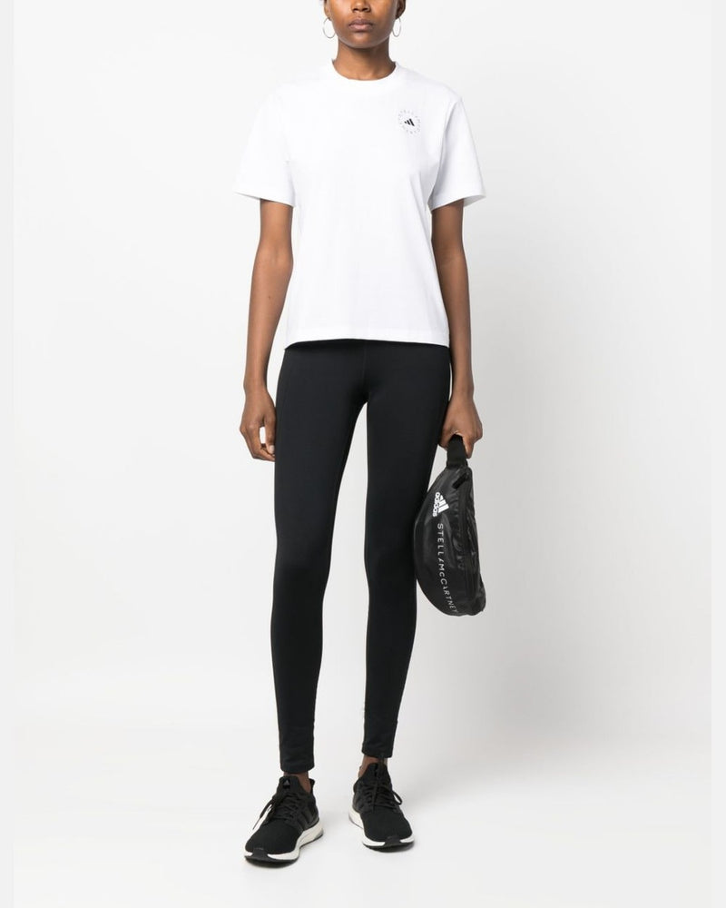 Adidas By Stella Mccartney White Polo T-shirt Glam Steals
