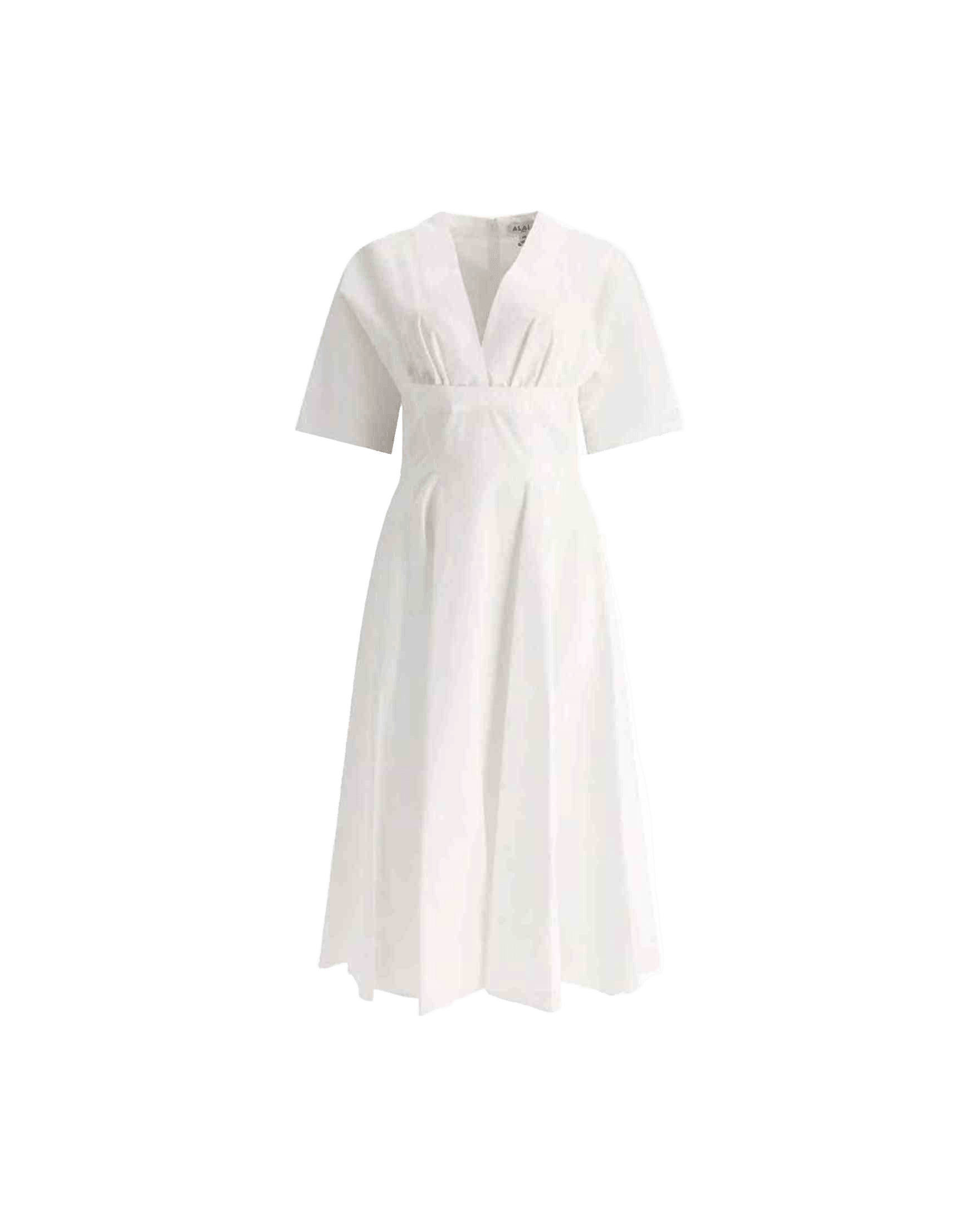 Alaïa Cotton Midi Dress Glam Steals