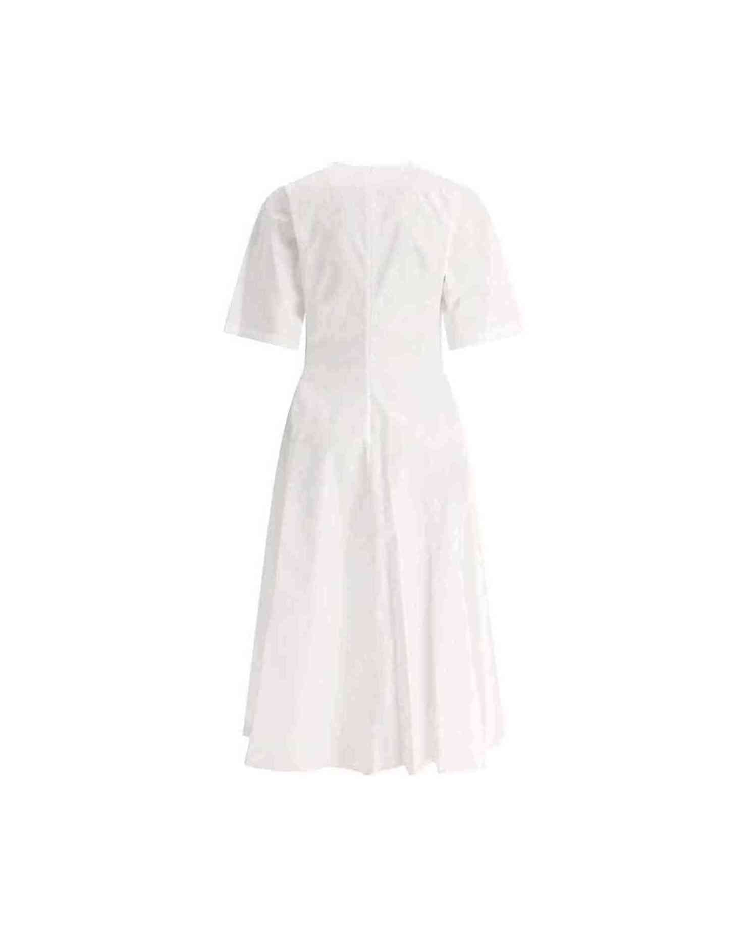 Alaïa Cotton Midi Dress Glam Steals