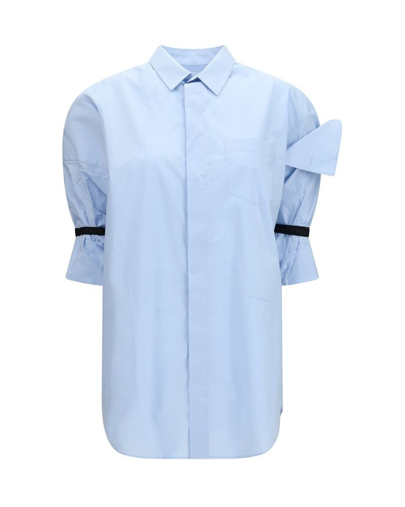 Alainpaul Blue Cotton Shortsleeve Shirt Glam Steals