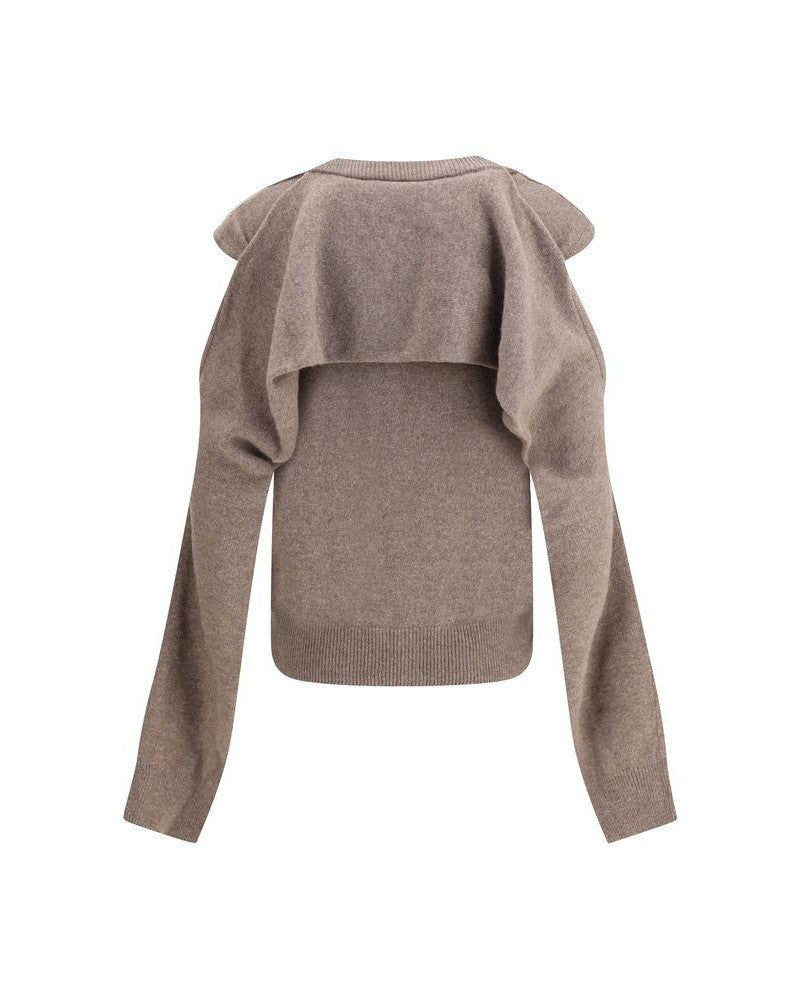 Alainpaul Brown Cashmere Cardigan Glam Steals