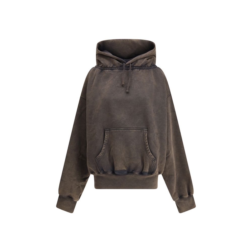 Alainpaul Gathered Neckline Hoodie