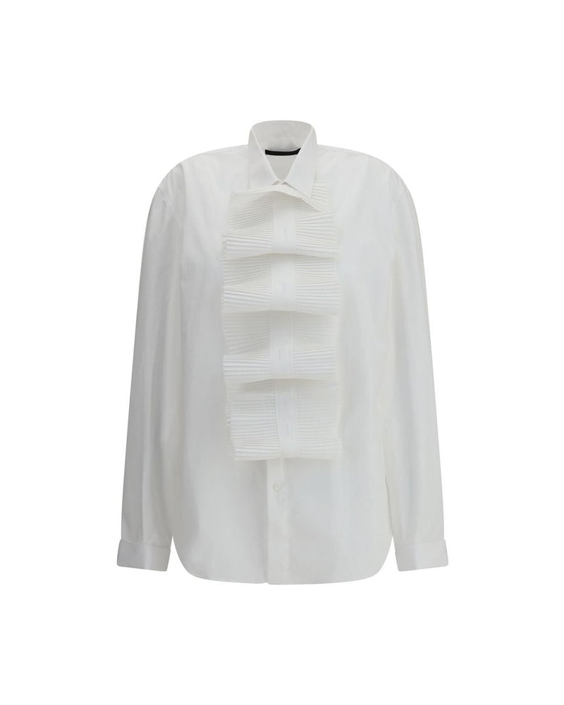 Alainpaul White Cotton Shirt Glam Steals