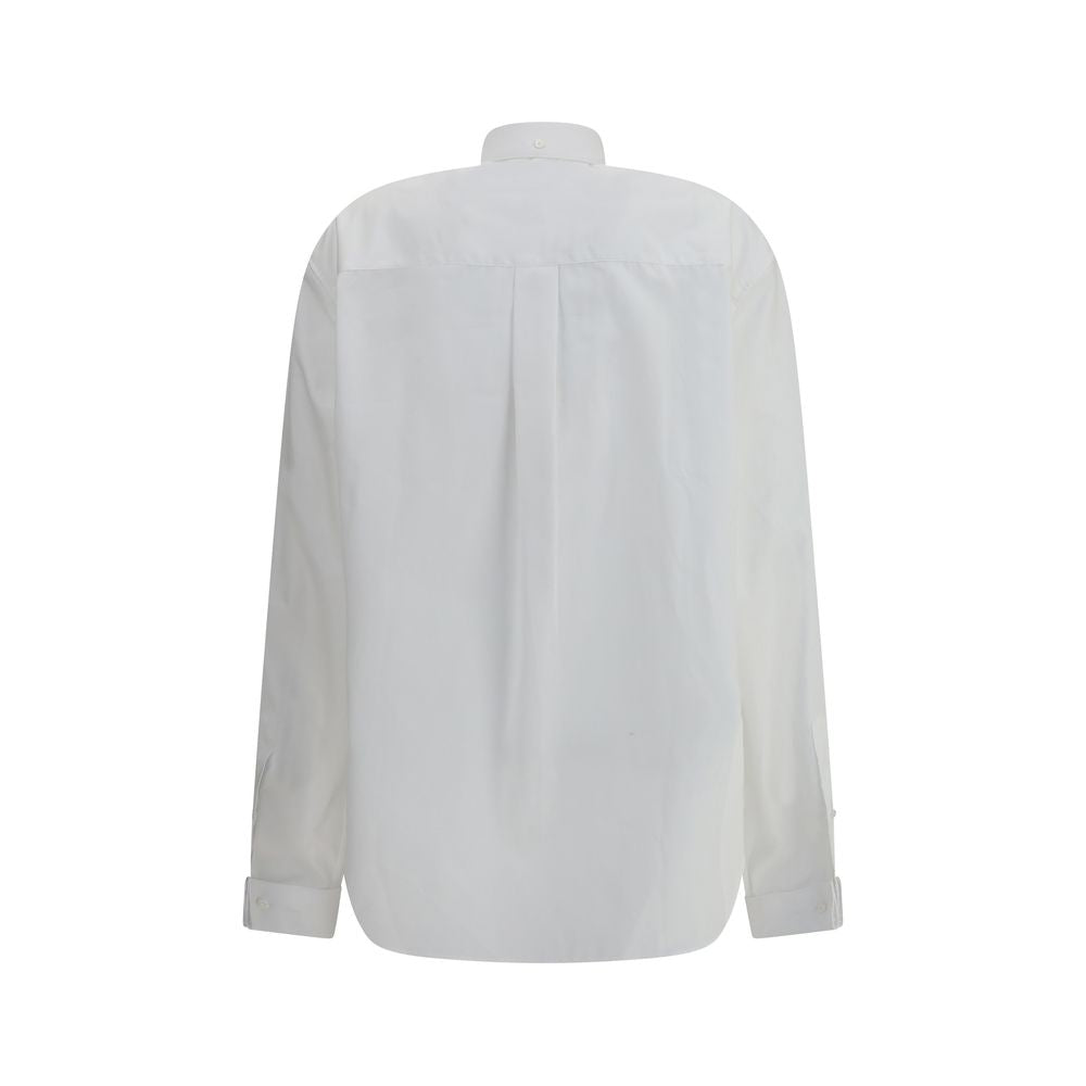 Alainpaul White Cotton Shirt