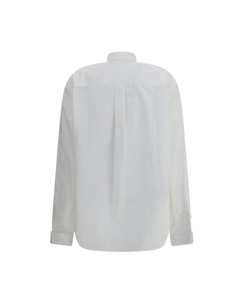 Alainpaul White Cotton Shirt Glam Steals