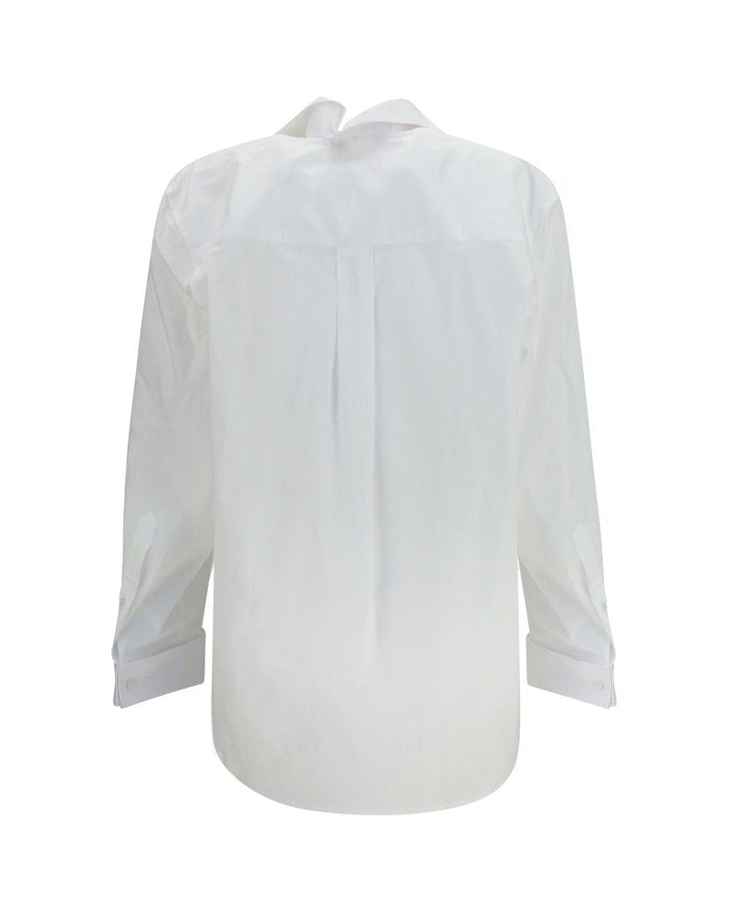 Alainpaul White Cotton Shirt Glam Steals