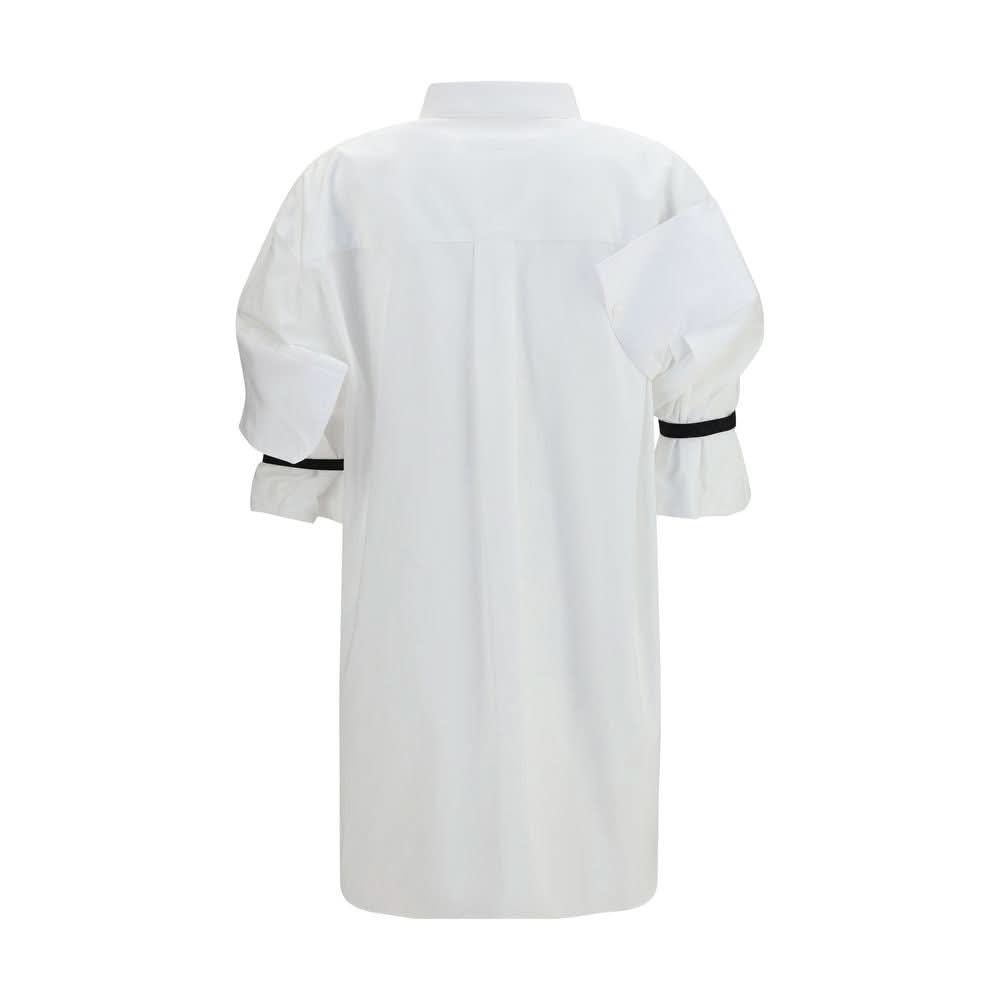 Alainpaul White Cotton Shortsleeve Shirt Glam Steals