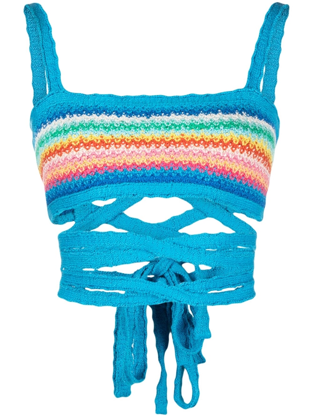 Alanui Blue Top Glam Steals