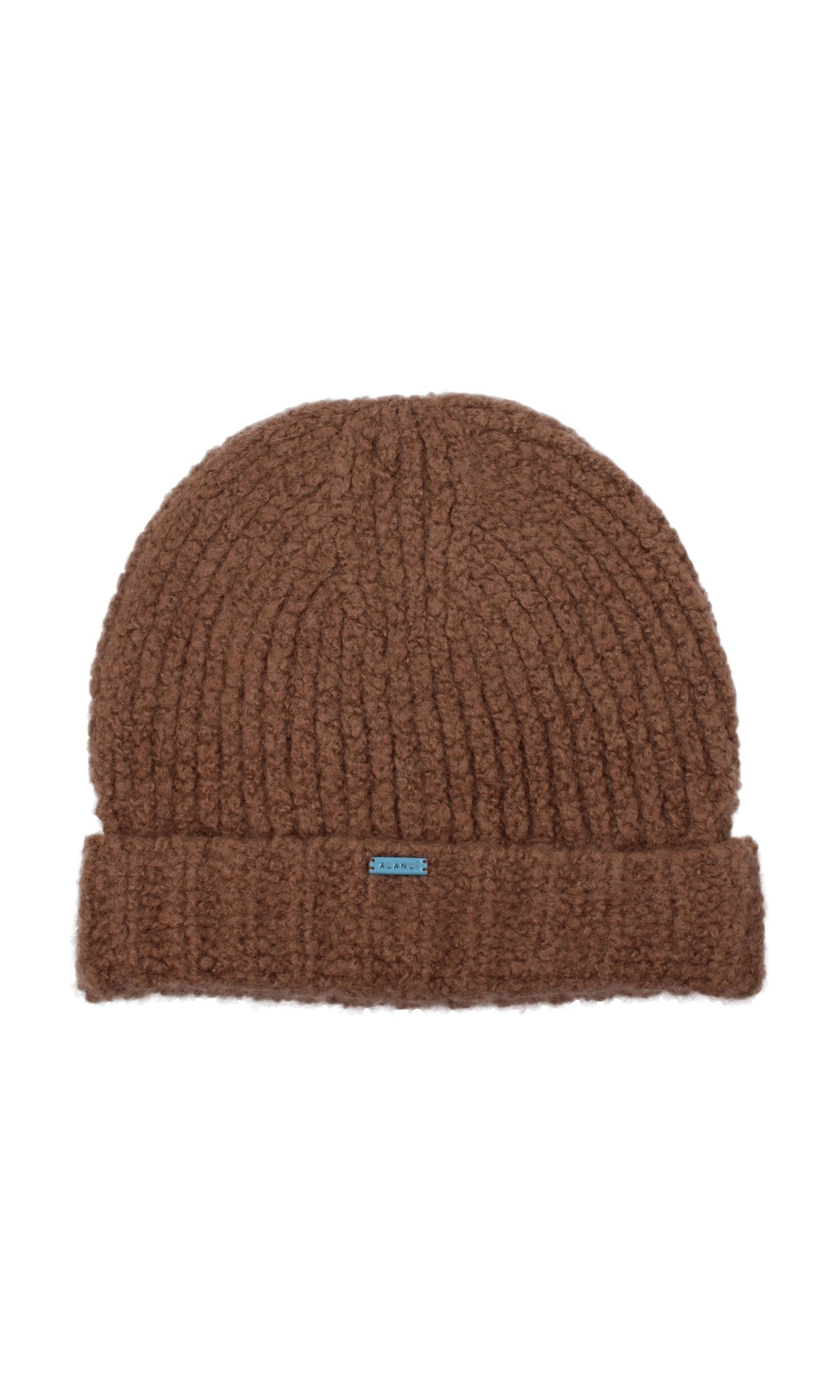 Alanui Brown Cashmere Beanie Glam Steals