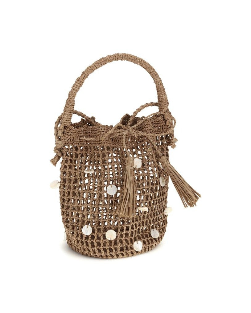 Alanui Brown Raffia Shoulder Bag Glam Steals
