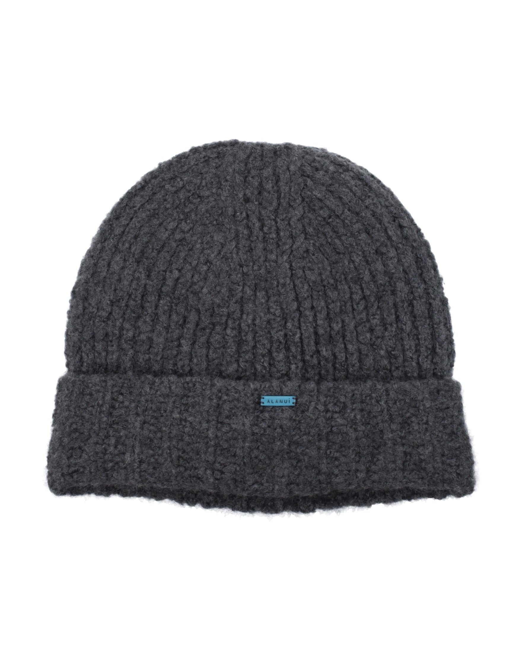 Alanui Gray Cashmere Beanie Glam Steals