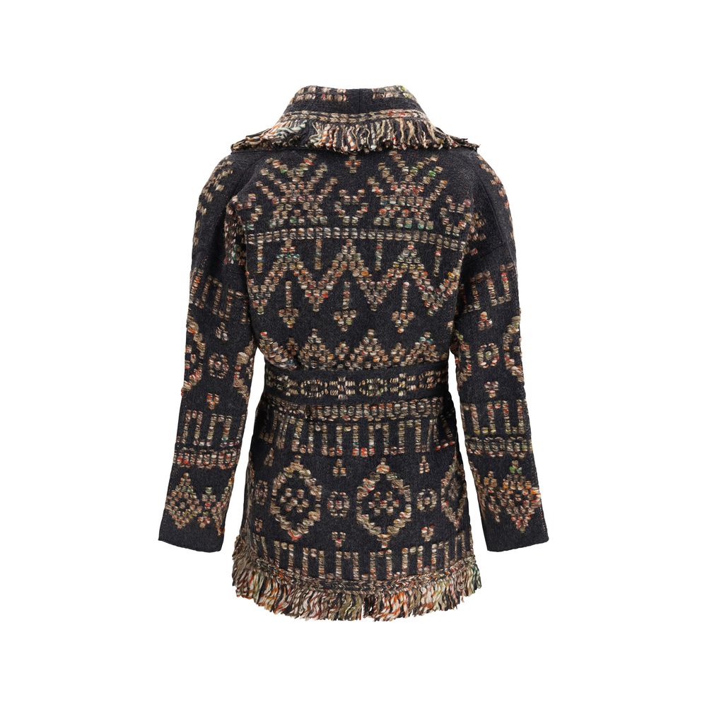 Alanui Grunge Beat Cardigan Glam Steals