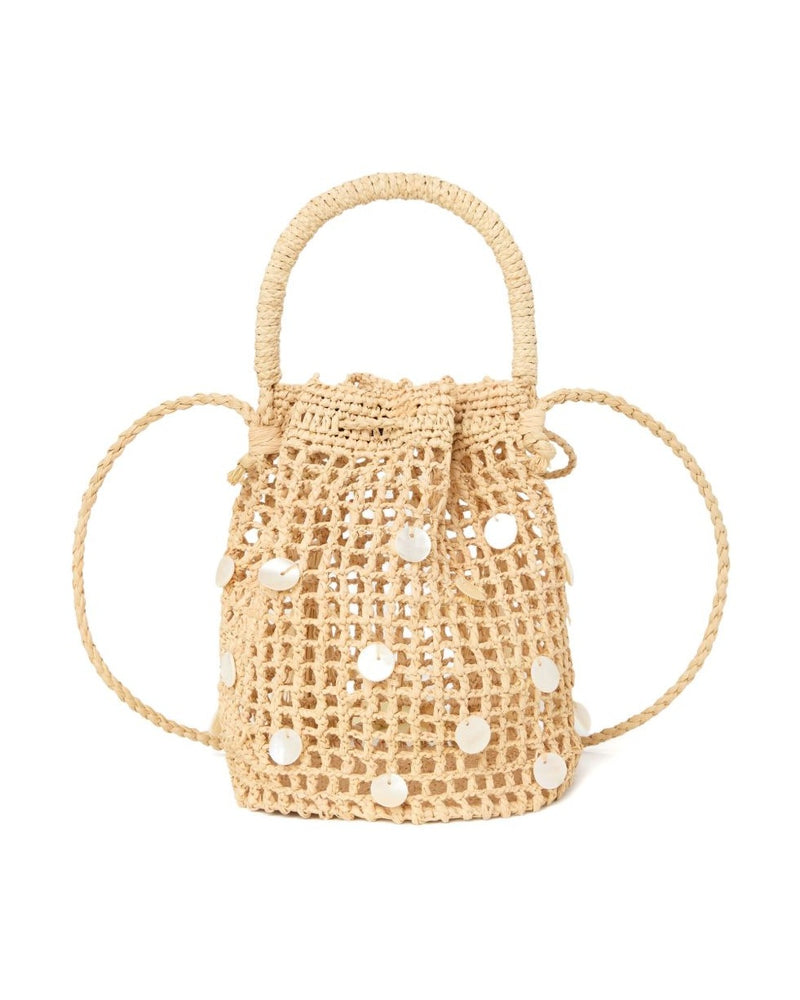 Alanui Precious Moments Raffia Satchel Bag Glam Steals