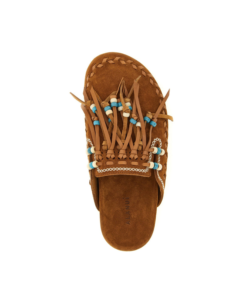 Alanui The Journey Sabots Flat Shoes