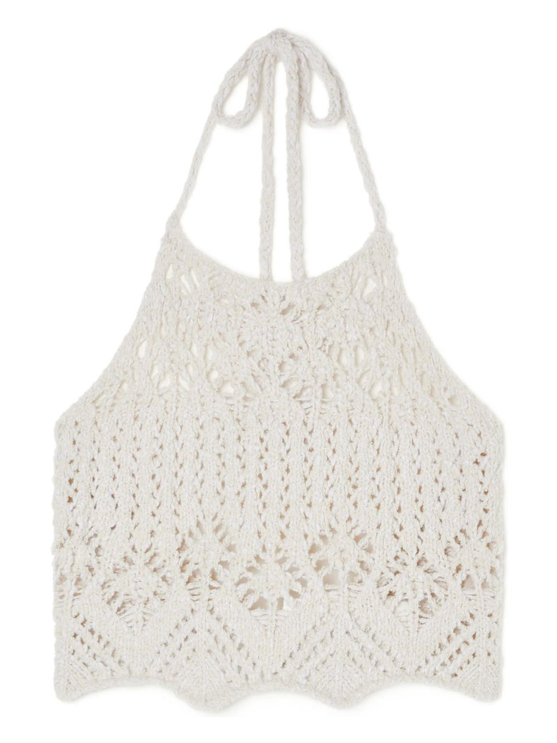 Alanui Top Cream Glam Steals