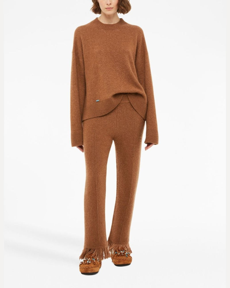 Alanui Trousers Camel Glam Steals