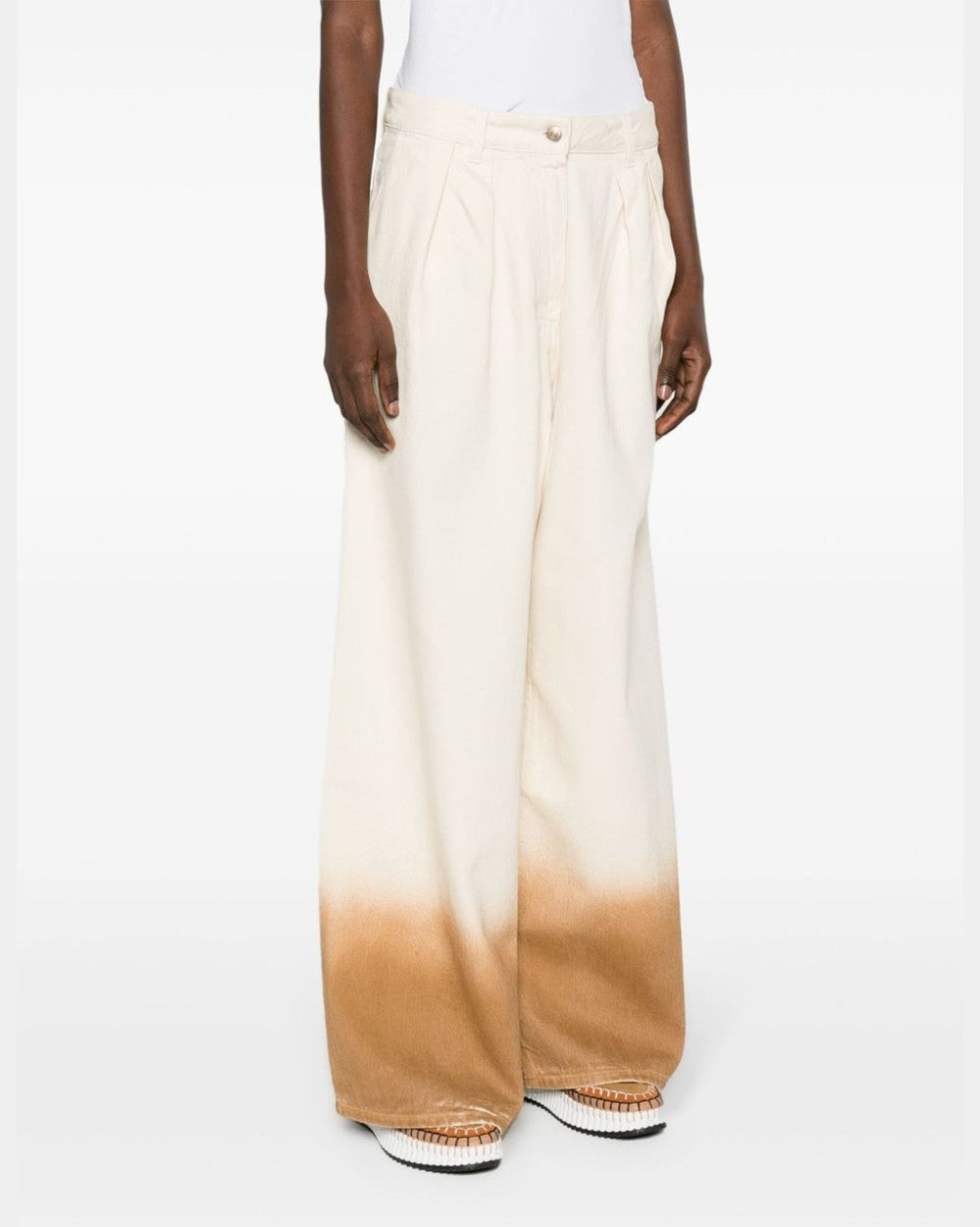 Alanui White Jeans Glam Steals