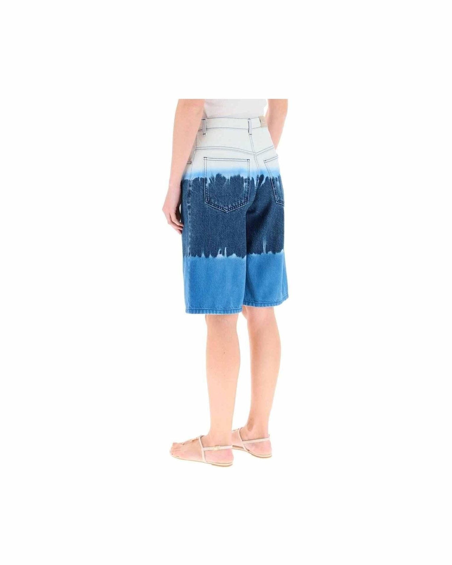 Alberta Ferretti Denim Shorts Glam Steals