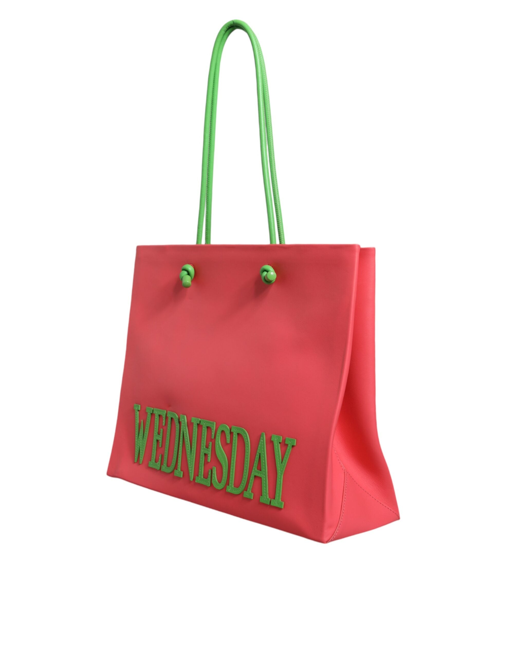Alberta Ferretti Leather Weekend Wednesday Shopping Tote Pink Bag Glam Steals