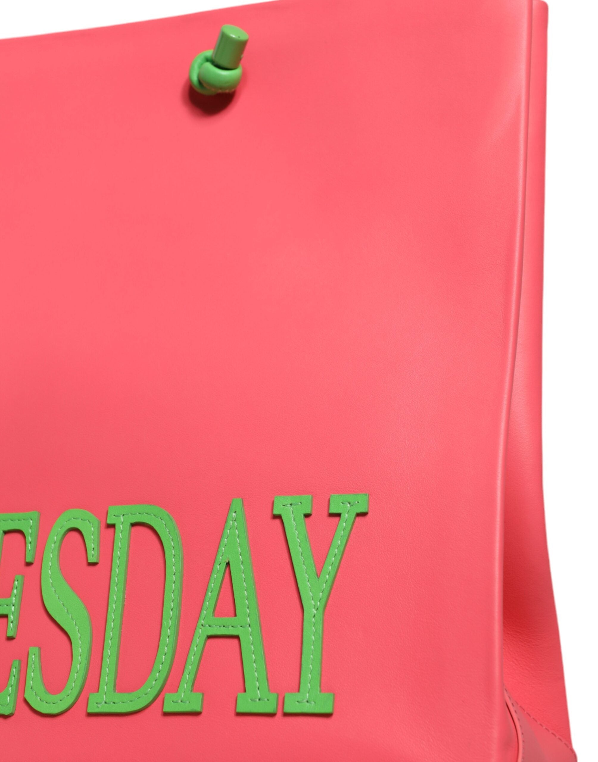 Alberta Ferretti Leather Weekend Wednesday Shopping Tote Pink Bag Glam Steals