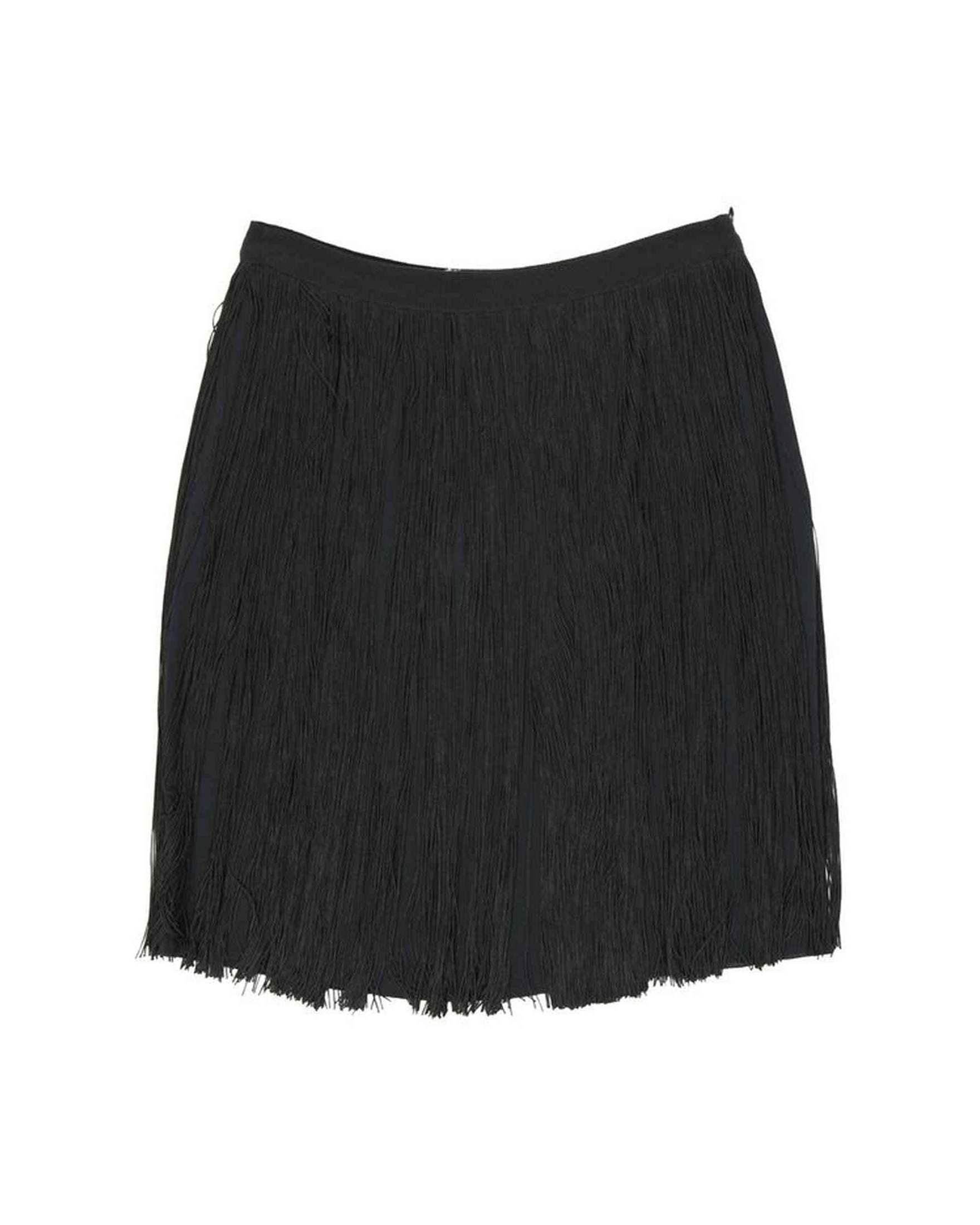Alberta Ferretti Silk Blend Skirt Glam Steals
