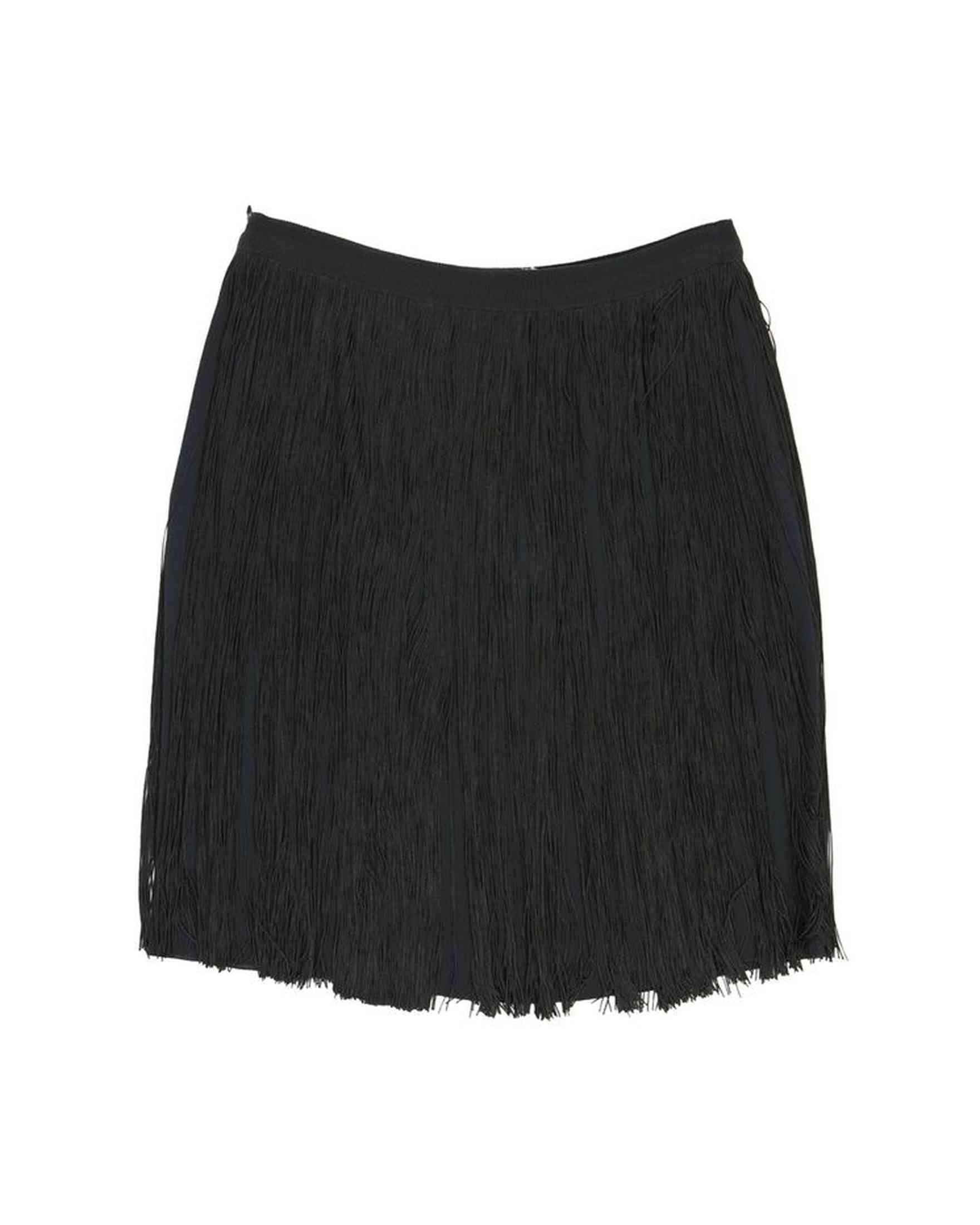 Alberta Ferretti Silk Blend Skirt Glam Steals