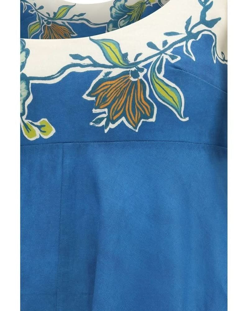Alemais Blue Linen Dress 