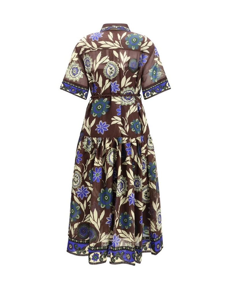 Alemais Cotton Casual Dress Glam Steals