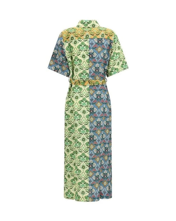 Alemais Multicolor Linen Dress 