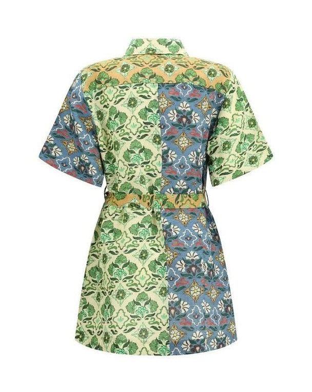 Alemais Multicolor Linen Dress 