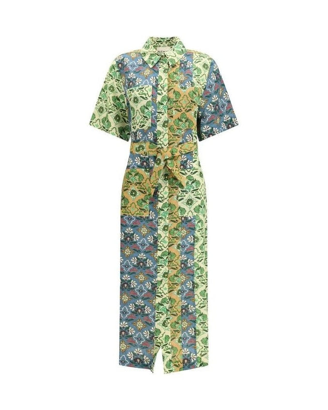 Alemais Multicolor Linen Dress 