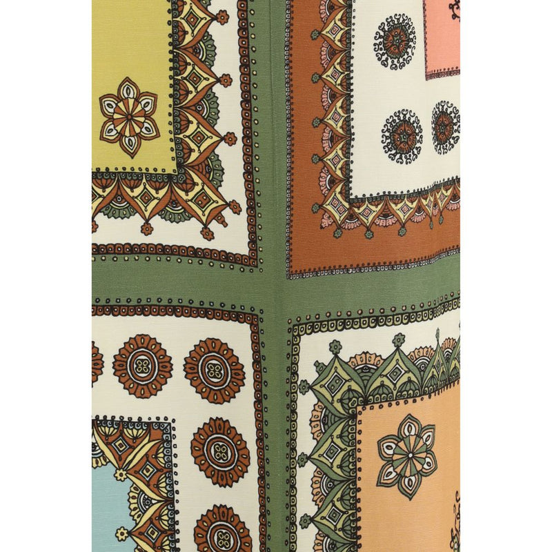 Alemais Multicolor Viscose Casual Dress Glam Steals