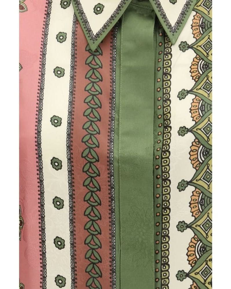 Alemais Multicolor Viscose Pattern Shirt 