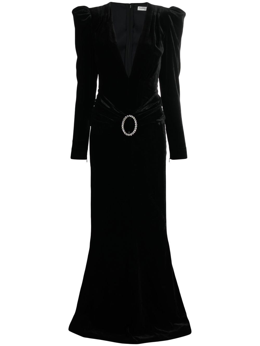 Alessandra Rich Black Dress Glam Steals