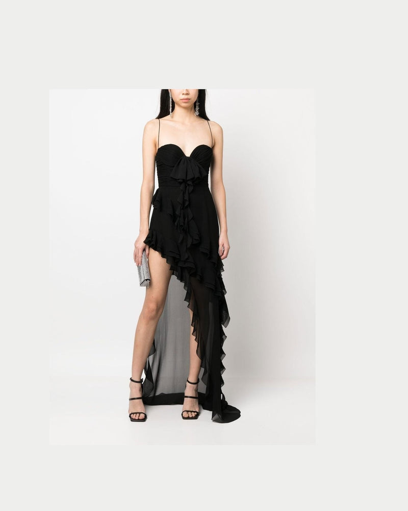 Alessandra Rich Black Dress Glam Steals