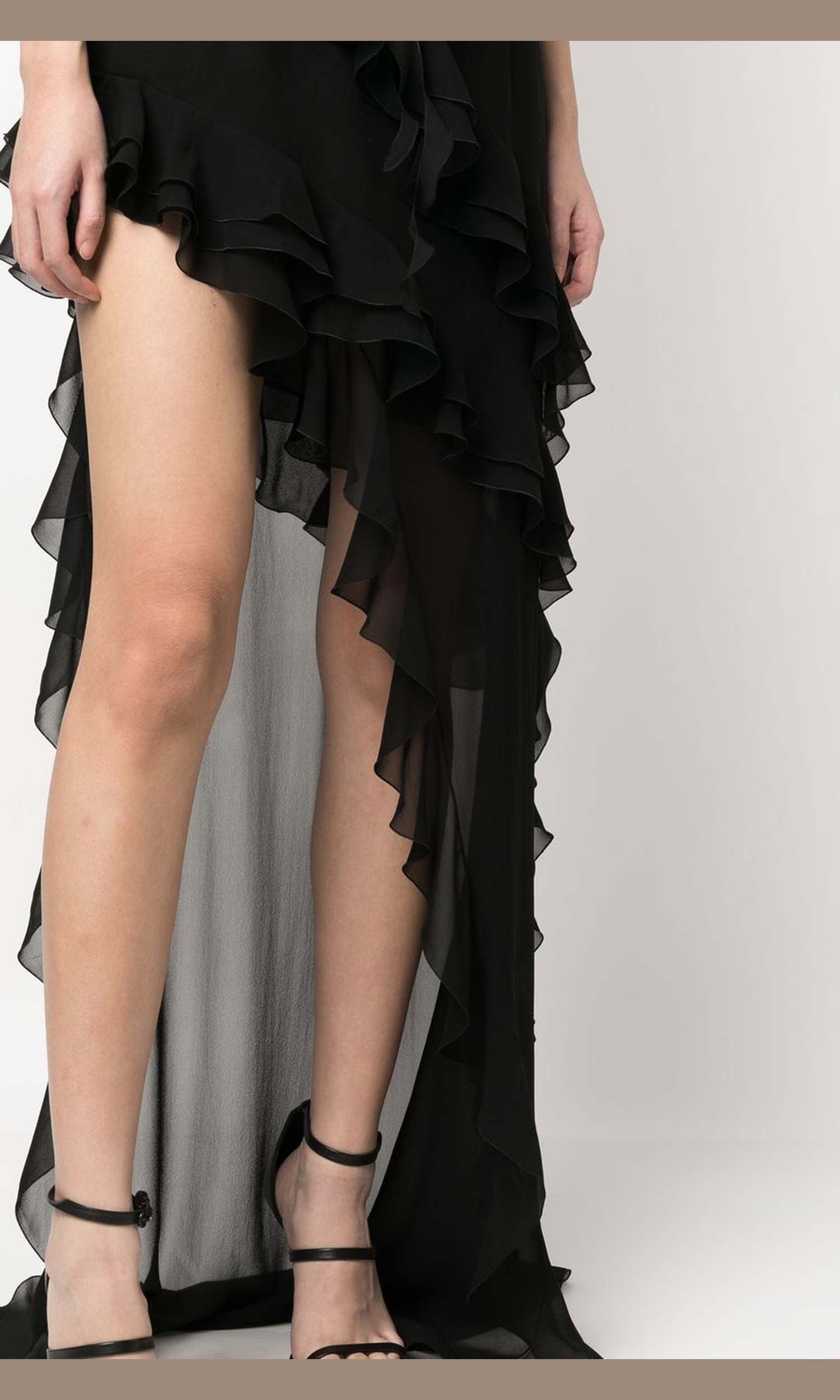 Alessandra Rich Black Dress Glam Steals