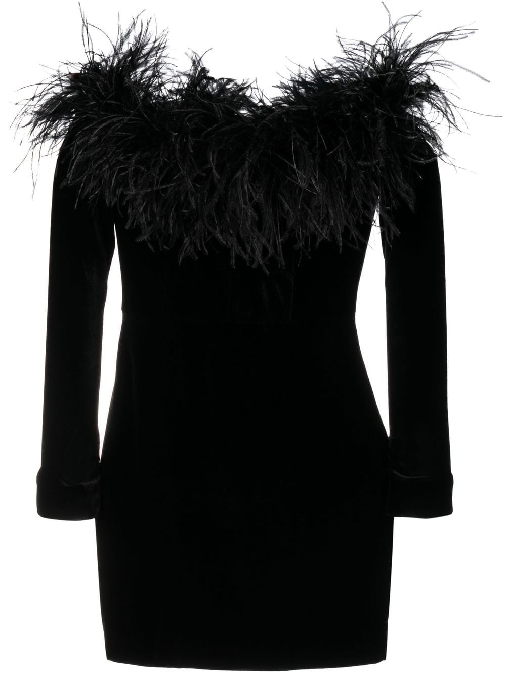 Alessandra Rich Black Dress Glam Steals