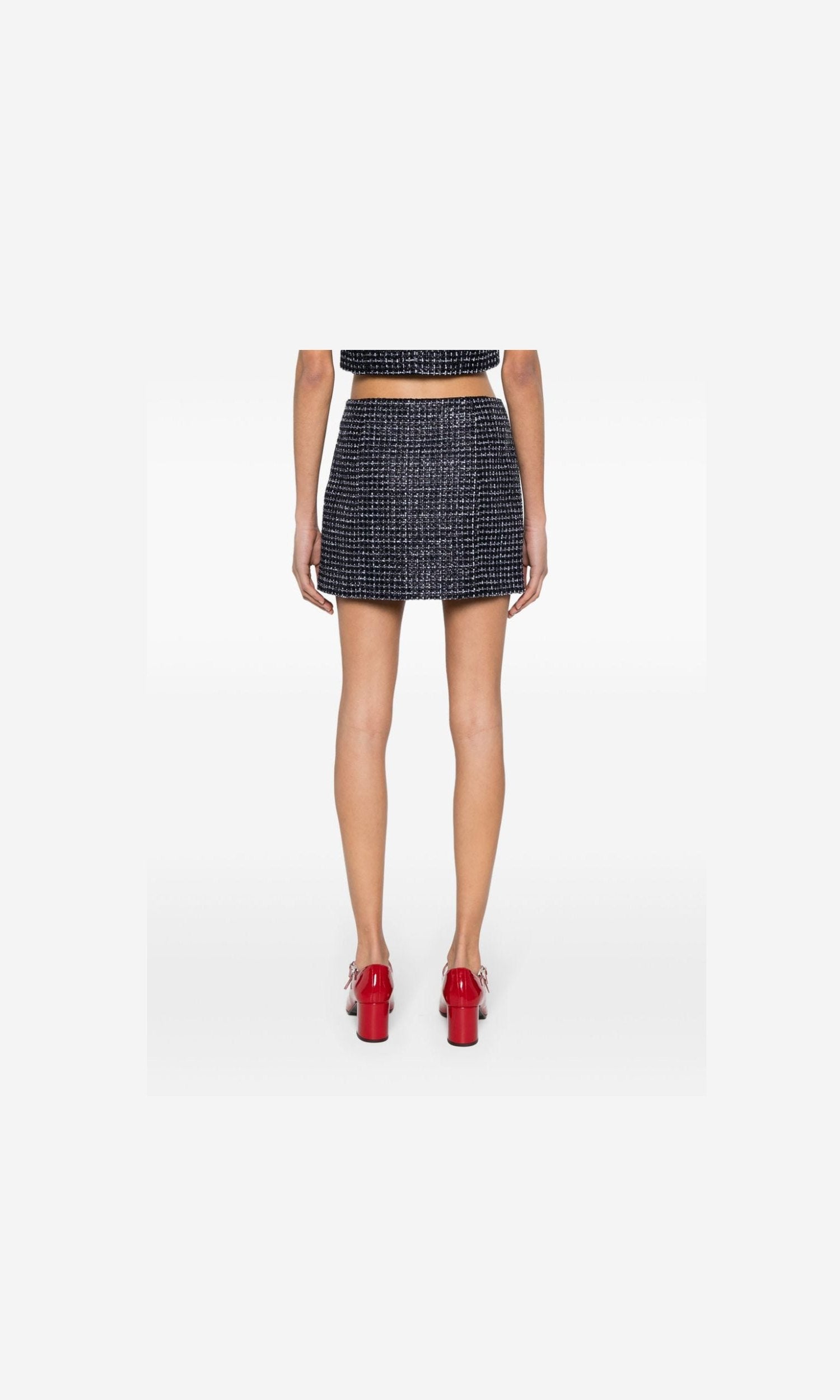 Alessandra Rich Blue Skirt Glam Steals