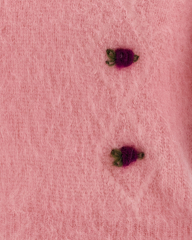 Alessandra Rich Carded Mohair Sweater Glam Steals