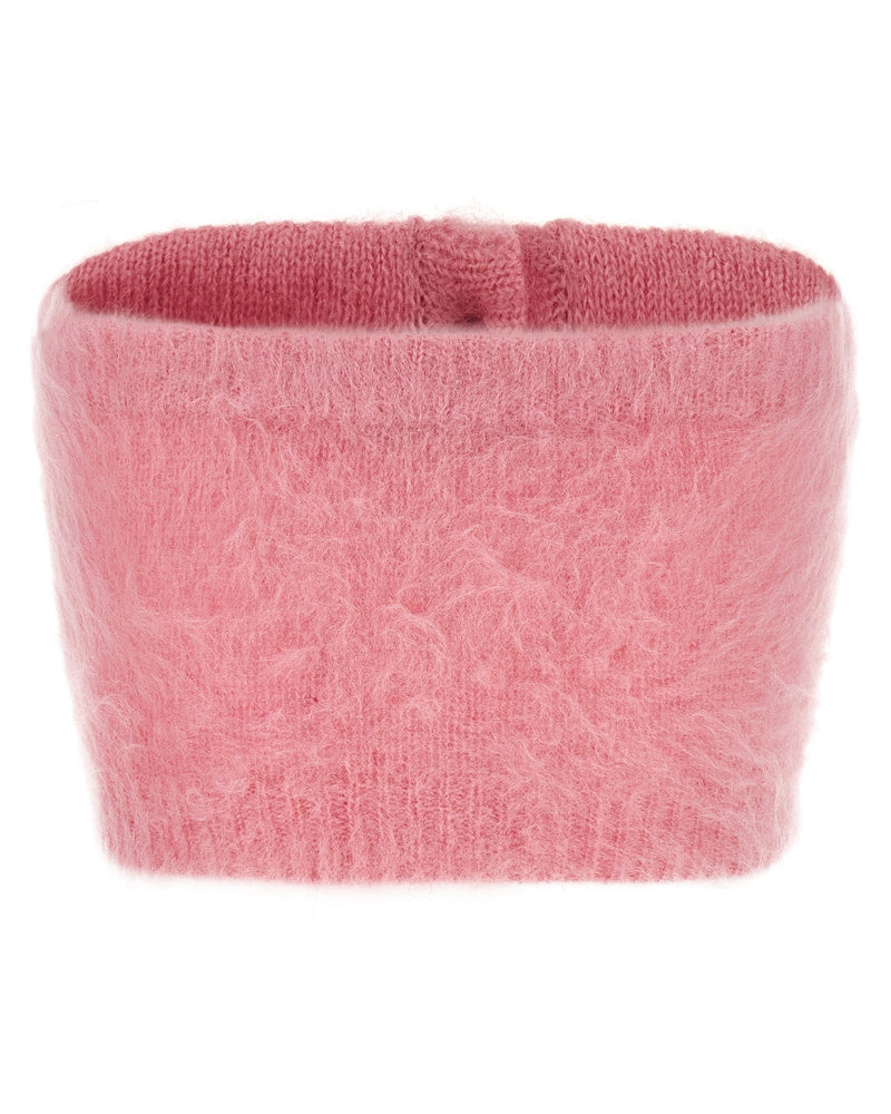 Alessandra Rich Carded Mohair Top Glam Steals