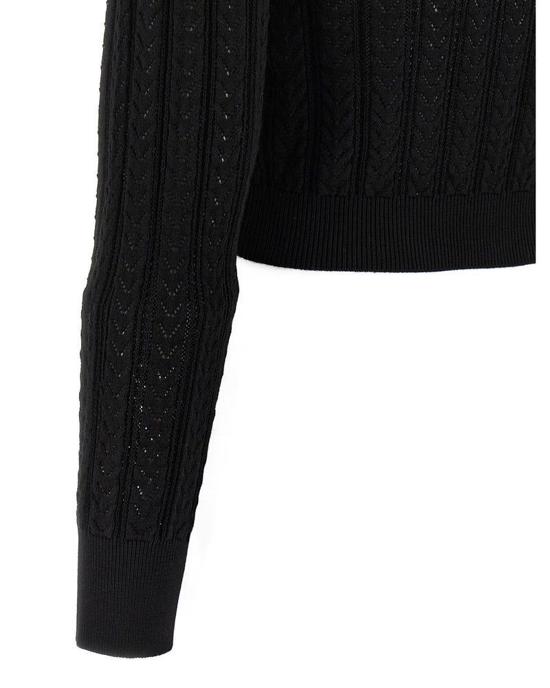 Alessandra Rich Knit Cardigan Glam Steals