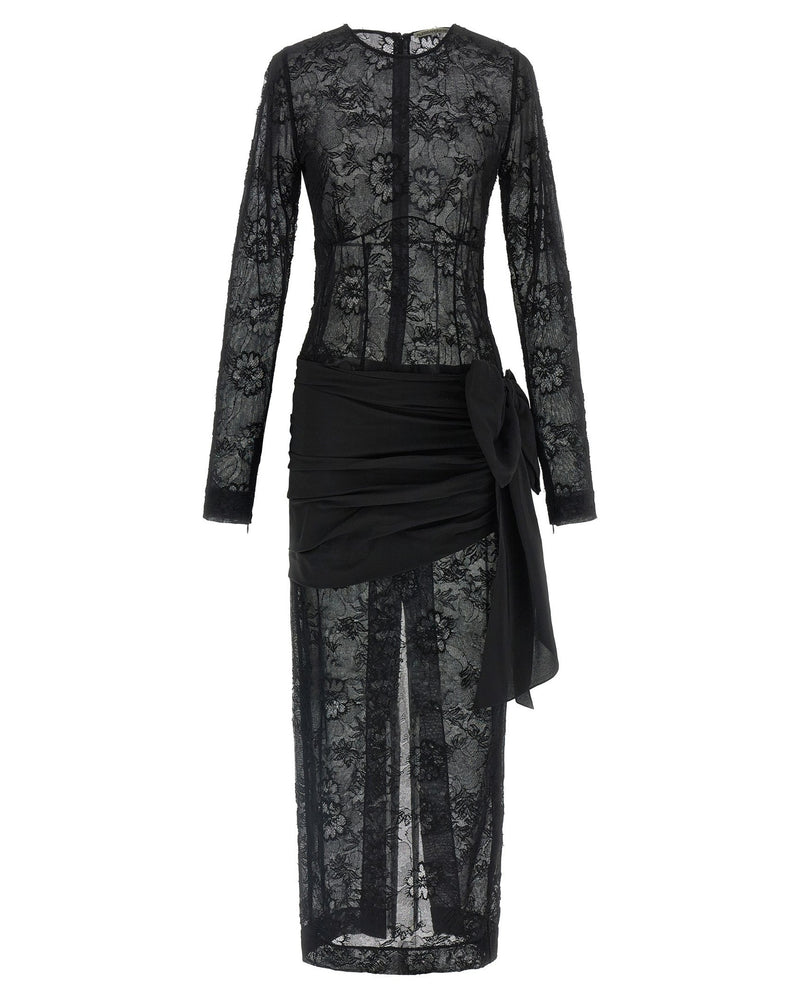 Alessandra Rich Lace Bustier Dress Glam Steals