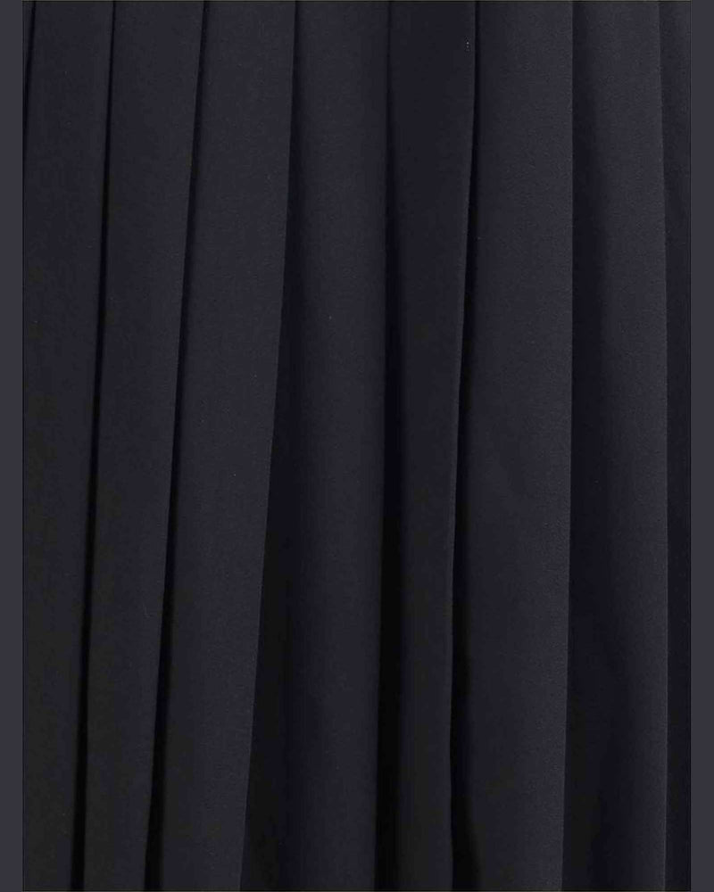 Alessandra Rich Pleated Midi Skirt Glam Steals
