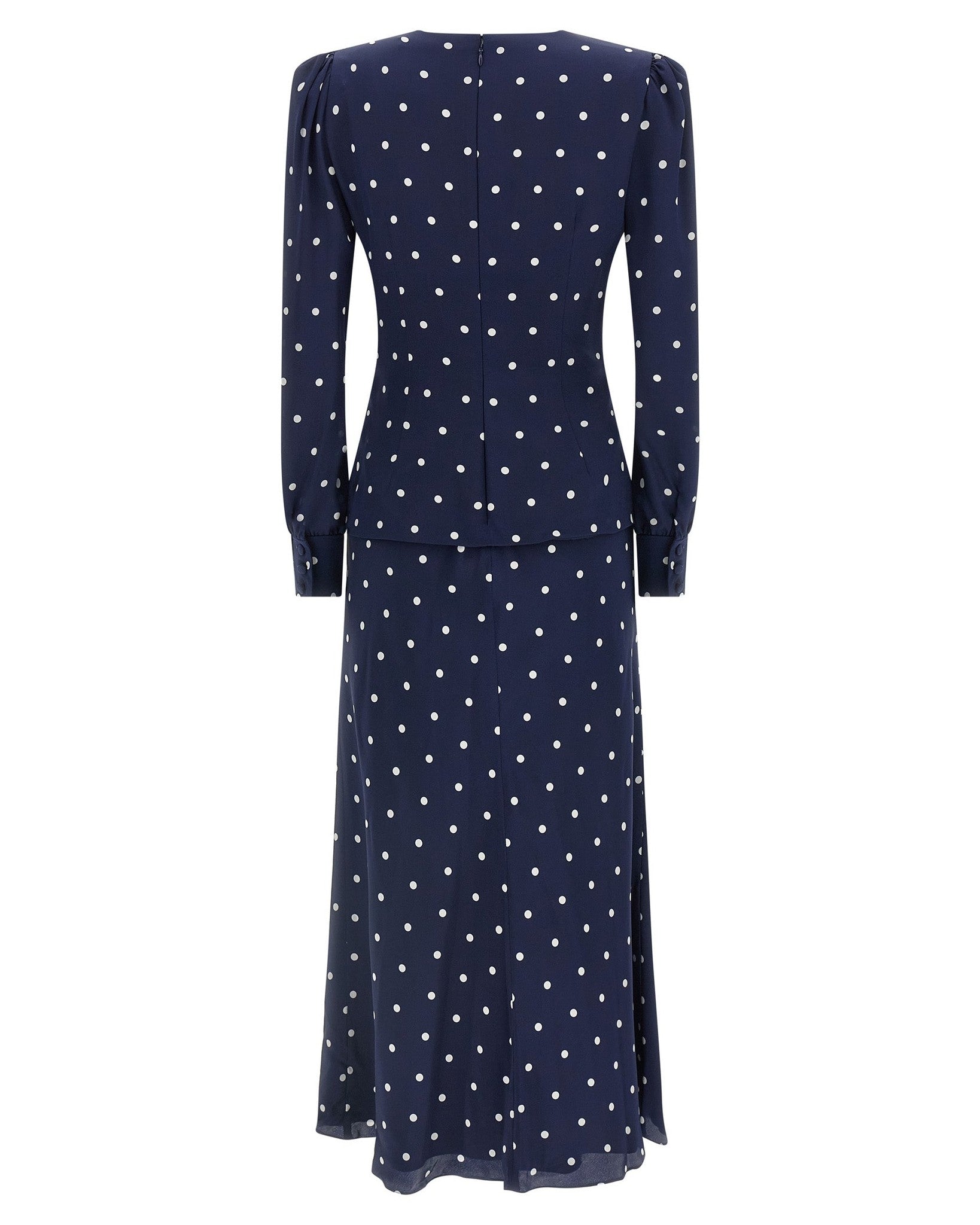 Alessandra Rich Polka Dot Dress Glam Steals