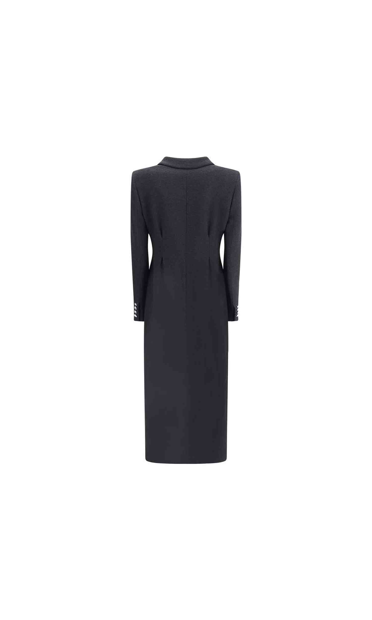 Alessandra Rich Tweed Long Coat Glam Steals