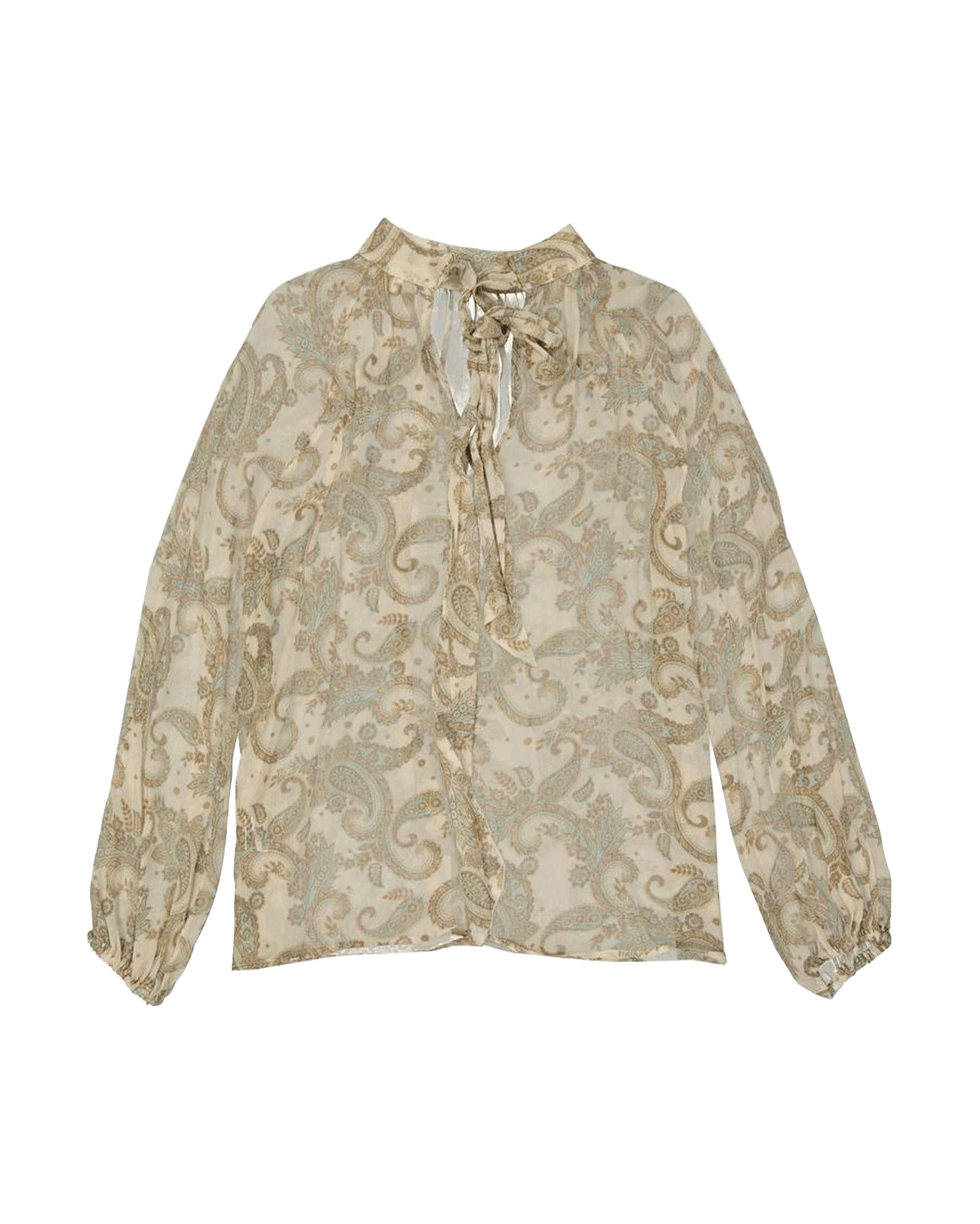 Alessia Zamattio Silk Top Glam Steals