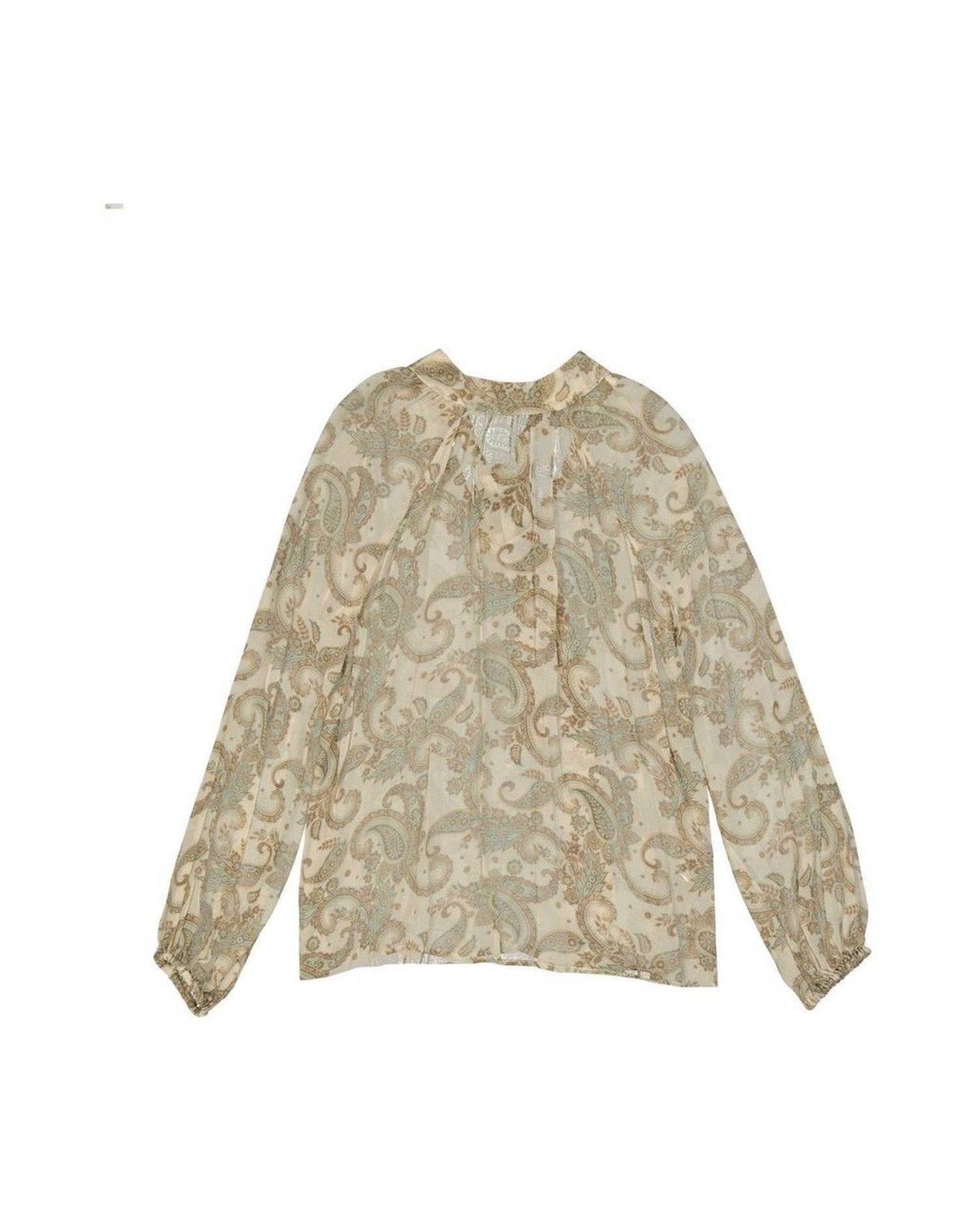 Alessia Zamattio Silk Top Glam Steals