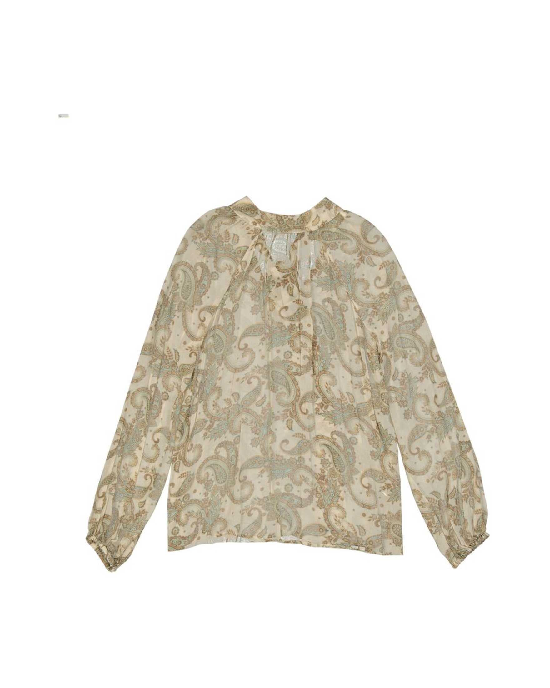 Alessia Zamattio Silk Top Glam Steals
