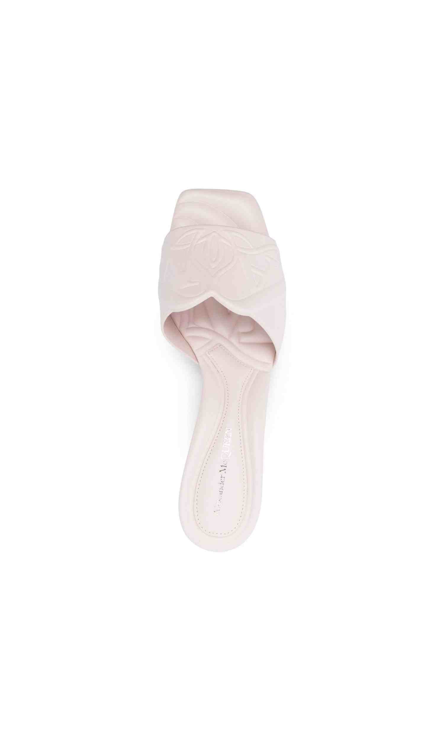 Alexander Mcqueen 60mm Seal Motif Mules Glam Steals